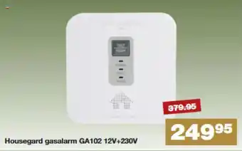 Bauhaus Housegard gasalarm GA102 12V+230V tilbud