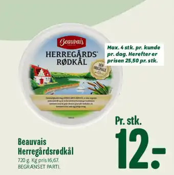 Beauvais Herregårdsrødkål