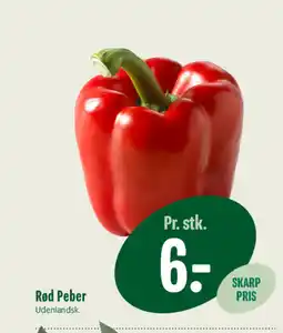 Min Købmand Rød Peber tilbud