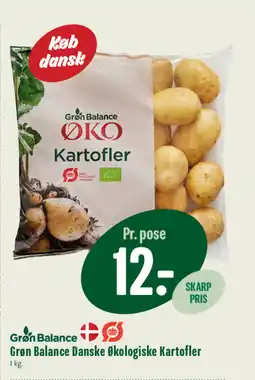 Min Købmand Grøn Balance Danske Økologiske kartofler tilbud