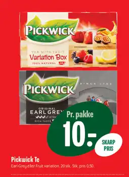 Min Købmand Pickwick Te tilbud