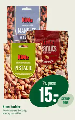 Min Købmand Kims Nødder tilbud