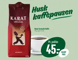 Min Købmand Karat Formalet Kaffe tilbud