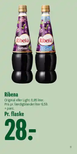 Min Købmand Ribena tilbud