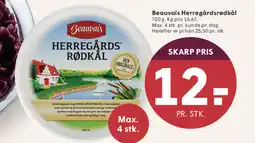 SPAR Beauvais Herregårdsrødkål tilbud