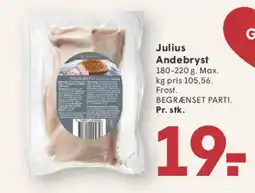 SPAR Julius Andebryst tilbud