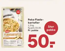 SPAR Peka Fløde- kartofler tilbud