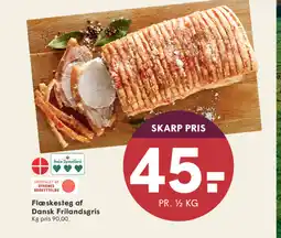SPAR Flæskesteg af Dansk Frilandsgris tilbud
