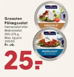 SPAR Graasten Pålægssalat tilbud
