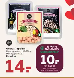 SPAR Gestus Topping tilbud