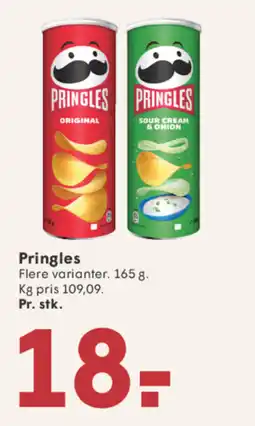 SPAR PRINGLES tilbud