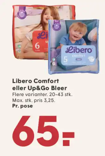 SPAR Libero comfort eller Up&Go Bleer tilbud