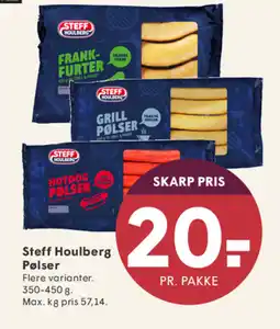 SPAR Steff Houlberg Pølser tilbud