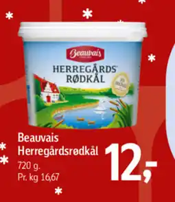 Føtex Beauvais Herregårdsrødkål tilbud