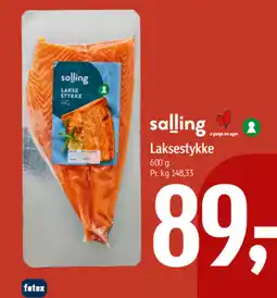 Føtex Salling Laksestykke tilbud