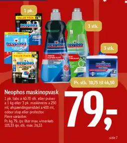 Føtex Neophos maskinopvask tilbud