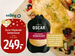 Føtex Salling Oscar fritgående berberieand tilbud