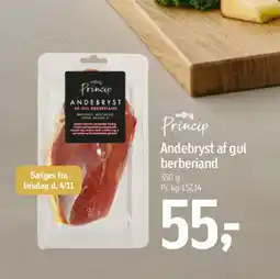 Føtex Salling Princip Andebryst af gul berberiand tilbud