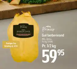 Føtex Salling Princip Gul berberieand tilbud