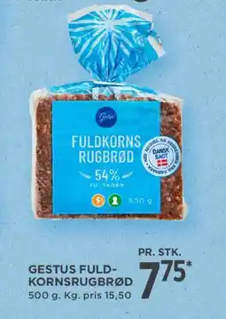 MENY GESTUS Fuld- kornsrugbrød tilbud