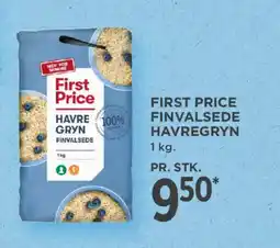 MENY FIRST PRICE Finvalsede havregryn tilbud
