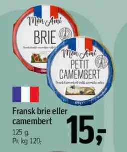 Føtex Fransk brie eller camembert tilbud