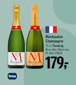 Føtex Montaudon Champagne tilbud