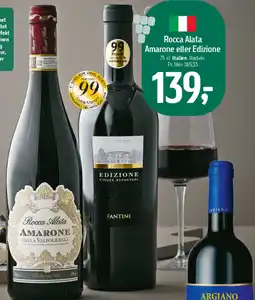 Føtex Rocca Alata Amarone eller Edizione tilbud
