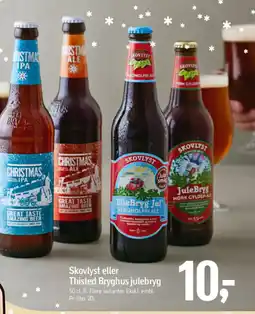 Føtex Skovlyst eller Thisted Bryghus julebryg tilbud
