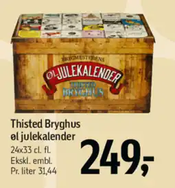 Føtex Thisted Bryghus ol julekalender tilbud
