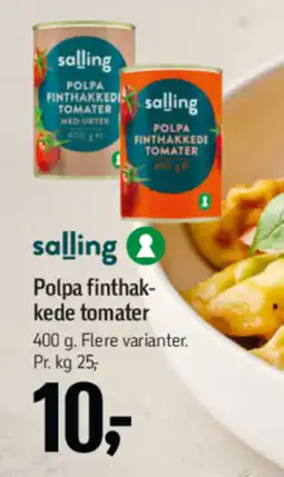 Føtex Salling Polpa finthak- kede tomater tilbud