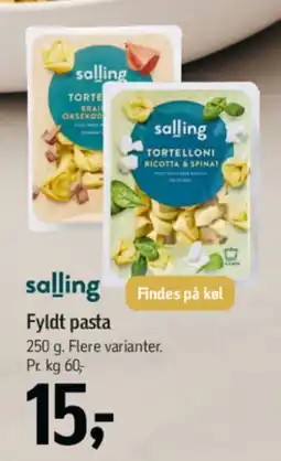 Føtex Salling Fyldt pasta tilbud