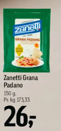 Føtex Zanetti Grana Padano tilbud