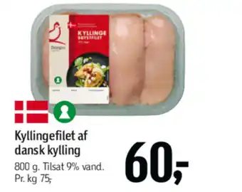 Føtex Kyllingefilet af dansk kylling tilbud