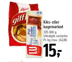 Føtex Kiks- eller kagemarked tilbud