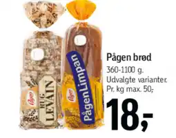 Føtex Pågen brød tilbud