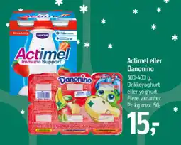 Føtex Actimel eller Danonino tilbud