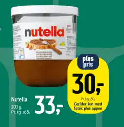Føtex Nutella tilbud