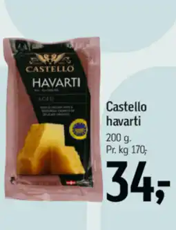 Føtex Castello havarti tilbud