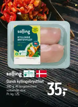 Føtex Salling Dansk kyllingebrystfilet tilbud