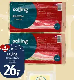 Føtex Salling Bacon i skiver tilbud