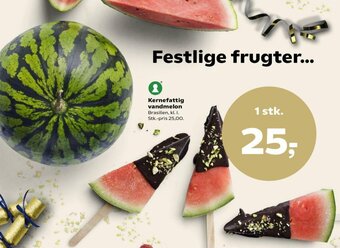 SuperBrugsen Kernefattig Vandmelon tilbud
