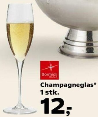 SuperBrugsen Champagneglas tilbud