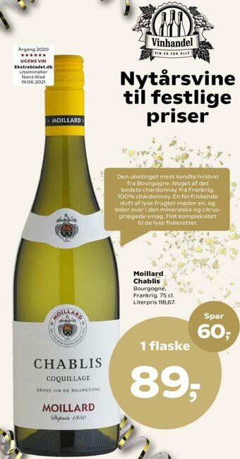 SuperBrugsen Moillard Chablis tilbud