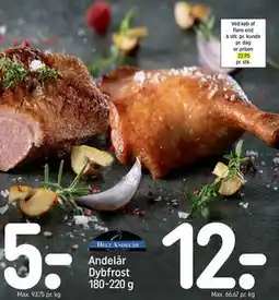 REMA 1000 Andelår Dybfrost 180-220 g, DKK 12 tilbud