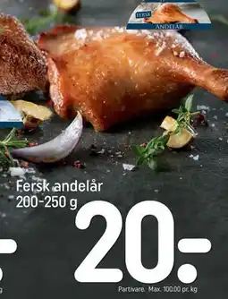 REMA 1000 Fersk andelår 200-250 g, DKK 20 tilbud