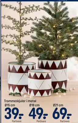 REMA 1000 Trommeskjuler i metal tilbud