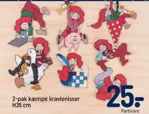 REMA 1000 2-pak kæmpe kravlenisser H35 cm, DKK 25 tilbud