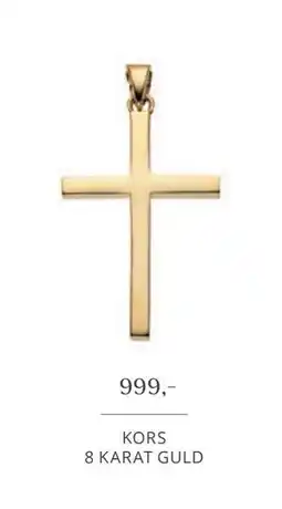 Vibholm KORS 8 KARAT GULD, DKK 999 tilbud