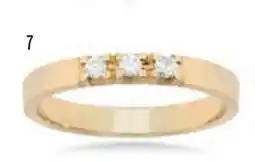 Vibholm Alliancering, 3x0,05 ct. w/vs - 14 kt, DKK 9999 tilbud